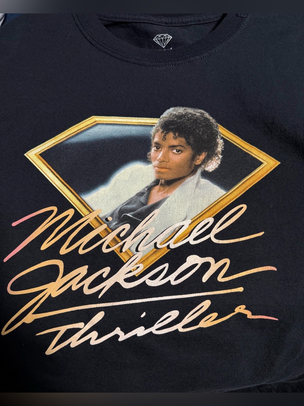 Diamond supply Michael Jackson Thriller long sleeve shirt 2X black 2XL - Picture 2 of 5
